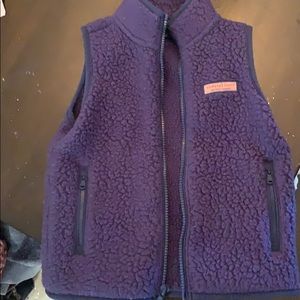 Vineyard vines fleece vest 4T barely worn